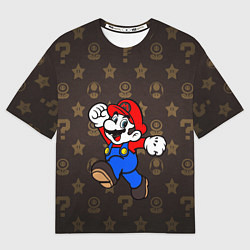 Футболка оверсайз мужская Mario, цвет: 3D-принт