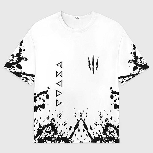 Мужская футболка оверсайз The Witcher / 3D-принт – фото 1