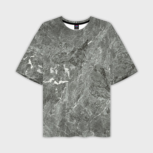 Мужская футболка оверсайз Grey / 3D-принт – фото 1