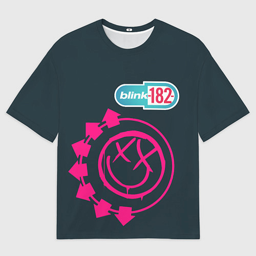Мужская футболка оверсайз Blink 182 / 3D-принт – фото 1