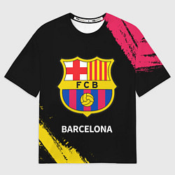 Мужская футболка оверсайз BARCELONA БАРСЕЛОНА