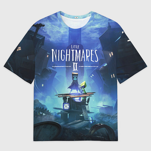 Мужская футболка оверсайз Little Nightmares 2 / 3D-принт – фото 1