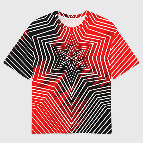 Мужская футболка оверсайз BMTH / 3D-принт – фото 1