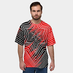 Футболка оверсайз мужская BMTH, цвет: 3D-принт — фото 2