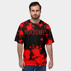 Футболка оверсайз мужская DARK SOULS, цвет: 3D-принт — фото 2