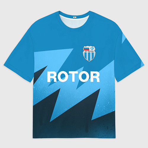 Мужская футболка оверсайз РОТОР Волгоград / 3D-принт – фото 1