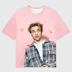 Мужская футболка оверсайз ROBERT PATTINSON