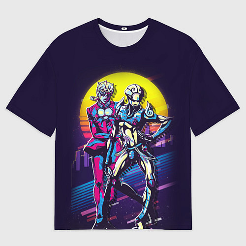 Мужская футболка оверсайз JoJo’s Bizarre Adventure / 3D-принт – фото 1