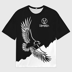 Мужская футболка оверсайз Узбекистан