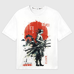 Мужская футболка оверсайз ONE PIECE ZOHO SAMURAI