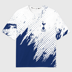 Футболка оверсайз мужская Tottenham Hotspur, цвет: 3D-принт