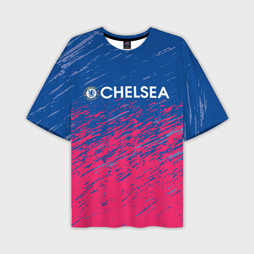 Мужская футболка оверсайз Chelsea Челси / 3D-принт – фото 1