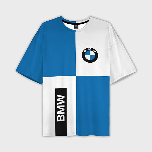 Мужская футболка оверсайз BMW / 3D-принт – фото 1
