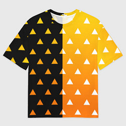 Футболка оверсайз мужская ZENITSU ЗЕНИТСУ КИМОНО, цвет: 3D-принт