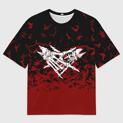 Мужская футболка оверсайз Velial Squad / 3D-принт – фото 1