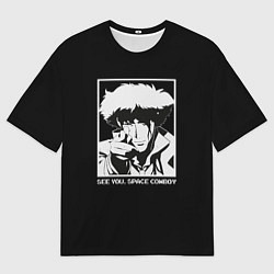 Мужская футболка оверсайз Увидимся, ковбой