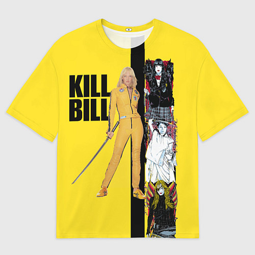 Мужская футболка оверсайз Убить Билла / 3D-принт – фото 1