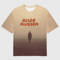 Футболка оверсайз мужская Бегущий по лезвию, цвет: 3D-принт
