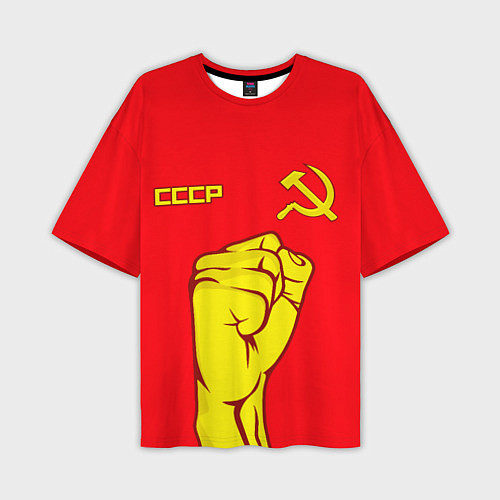 Мужская футболка оверсайз СССР / 3D-принт – фото 1
