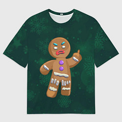 Мужская футболка оверсайз Пряник