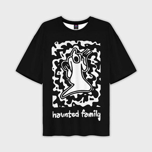 Мужская футболка оверсайз Haunted Family Kizaru / 3D-принт – фото 1