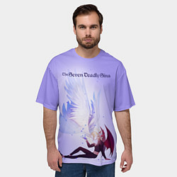Футболка оверсайз мужская The Seven Deadly Sins, цвет: 3D-принт — фото 2