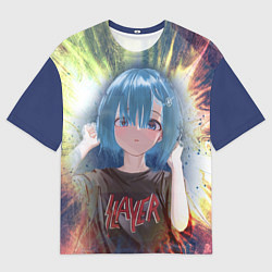 Футболка оверсайз мужская Rem Slayer, цвет: 3D-принт