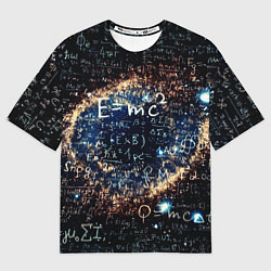 Футболка оверсайз мужская Формула Вселенной, цвет: 3D-принт