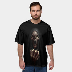 Футболка оверсайз мужская Древний Вампир, цвет: 3D-принт — фото 2