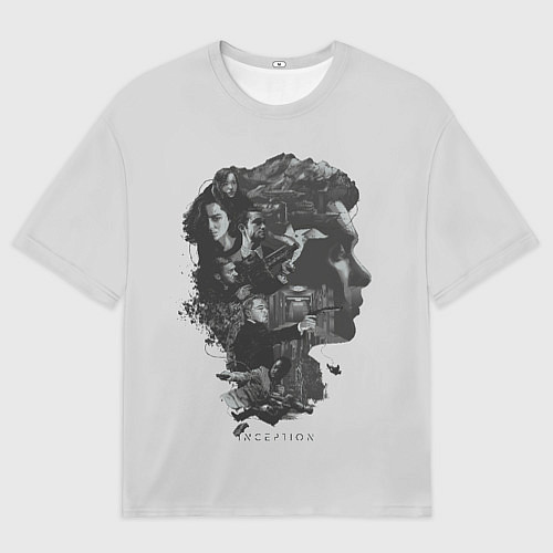 Мужская футболка оверсайз Inception / 3D-принт – фото 1