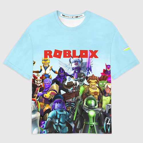 Мужская футболка оверсайз ROBLOX / 3D-принт – фото 1