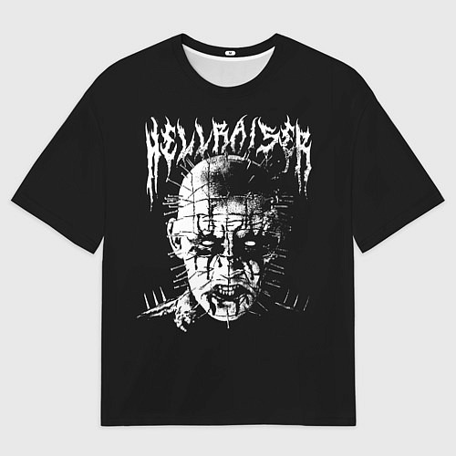 Мужская футболка оверсайз Hellraiser / 3D-принт – фото 1