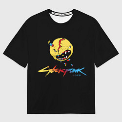 Футболка оверсайз мужская Cyberpunk 2077, цвет: 3D-принт