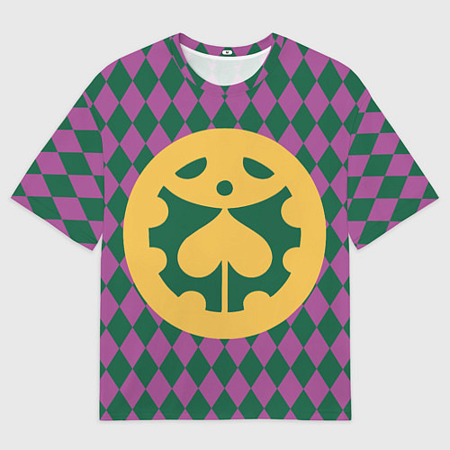 Мужская футболка оверсайз ДжоДжо / 3D-принт – фото 1