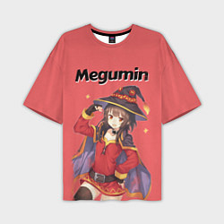 Мужская футболка оверсайз Megumin