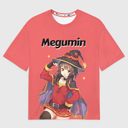 Футболка оверсайз мужская Megumin, цвет: 3D-принт