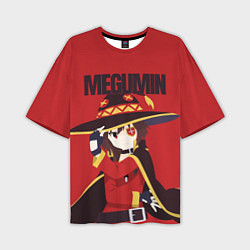 Мужская футболка оверсайз Megumin