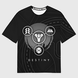 Футболка оверсайз мужская DESTINY, цвет: 3D-принт