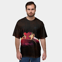 Футболка оверсайз мужская Гон Фрикс, цвет: 3D-принт — фото 2