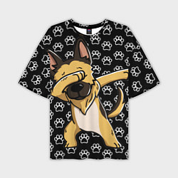 Футболка оверсайз мужская DAB DOG, цвет: 3D-принт