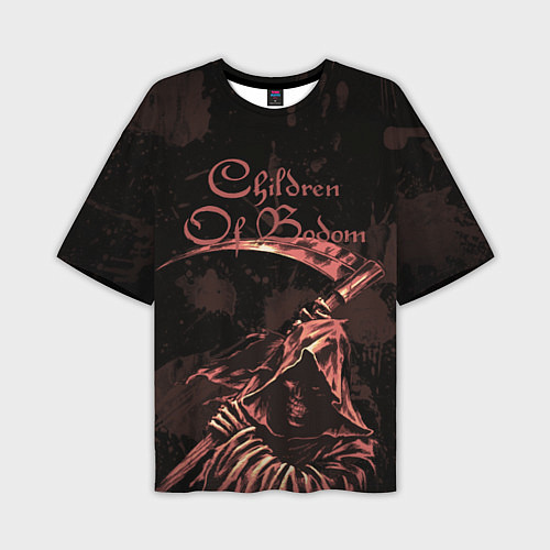 Мужская футболка оверсайз Children of Bodom Reaper / 3D-принт – фото 1