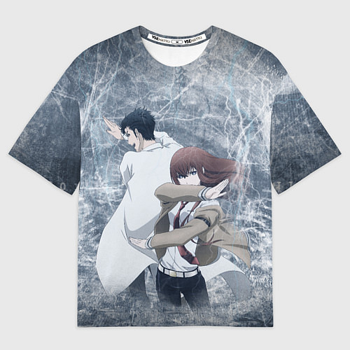 Мужская футболка оверсайз Врата Штейна / 3D-принт – фото 1