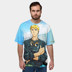 Футболка оверсайз мужская Eikichi Onizuka, цвет: 3D-принт — фото 2