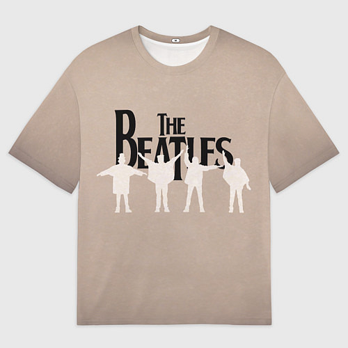 Мужская футболка оверсайз The Beatles / 3D-принт – фото 1