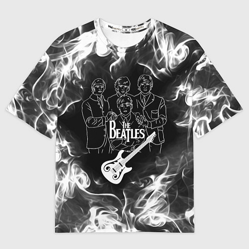 Мужская футболка оверсайз The Beatles / 3D-принт – фото 1