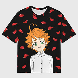 Мужская футболка оверсайз Обещанный НеверлендЭмма