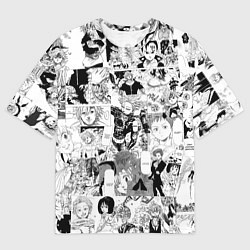 Мужская футболка оверсайз Семь смертных грехов