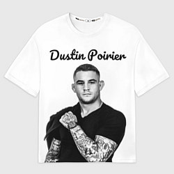 Мужская футболка оверсайз Dustin Poirier