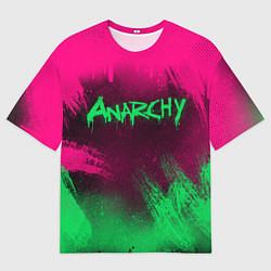 Футболка оверсайз мужская CS GO NEON REVOLUTION v2, цвет: 3D-принт
