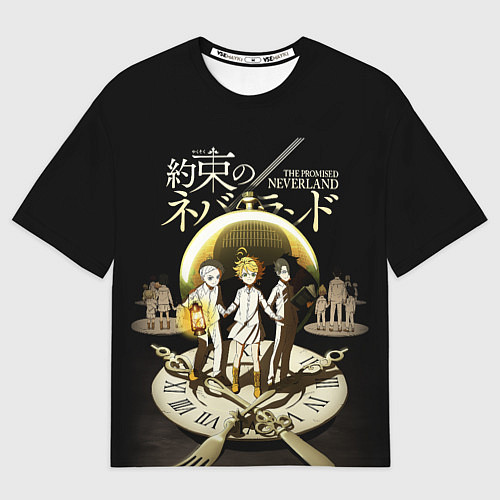 Мужская футболка оверсайз Обещанный Неверленд / 3D-принт – фото 1